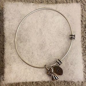 Angel charm bracelet